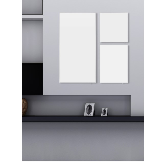 electriQ 700W Wall Mountable Infrared Panel Heater H1150xW600xD20 - White  ECFIRPH7W | Appliances Direct