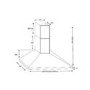 CDA 100cm Chimney Cooker Hood - Black