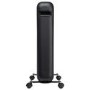 electriQ 2400W Smart Oil-Free Electric Portable Radiator With LED Display - Black