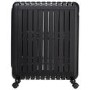 electriQ 2400W Smart Oil-Free Electric Portable Radiator With LED Display - Black