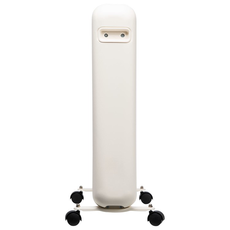 electriQ 2400W Smart Oil-Free Electric Portable Radiator With LED Display - White
