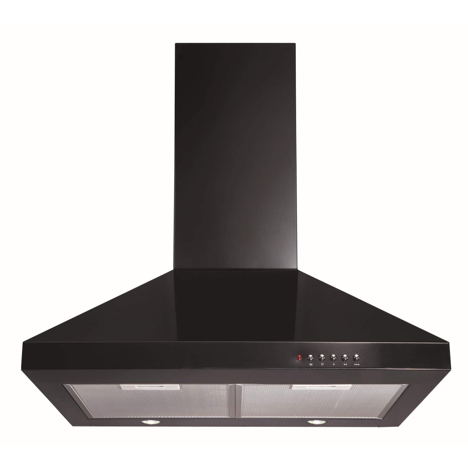Refurbished CDA ECH61BL 60cm Chimney Cooker Hood Black