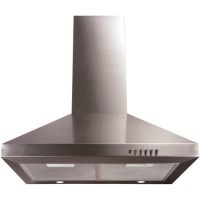 GRADE A1 - CDA ECH61SS Level 1 60cm Wide Chimney Cooker Hood Stainless Steel