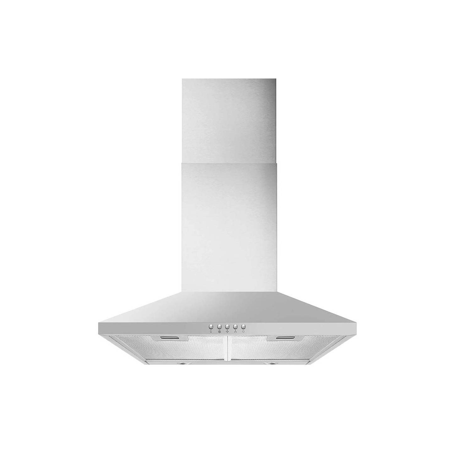 CDA ECH63SS 60cm Chimney Hood - Stainless Steel