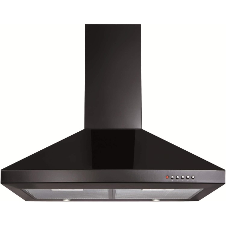 CDA 70cm Chimney Cooker Hood - Black