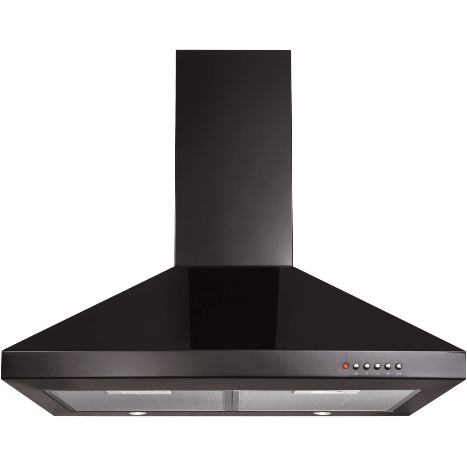 Refurbished CDA ECH71BL 70cm Chimney Cooker Hood Black