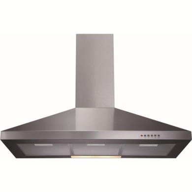 cda curved glass cooker hood 90cm