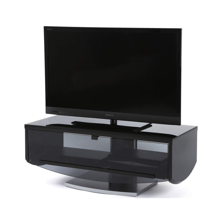 Off The Wall Eclipse 1000 Black TV Cabinet - Up to 55 Inch
