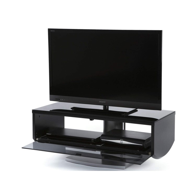 Off The Wall Eclipse 1000 Black TV Cabinet - Up to 55 Inch