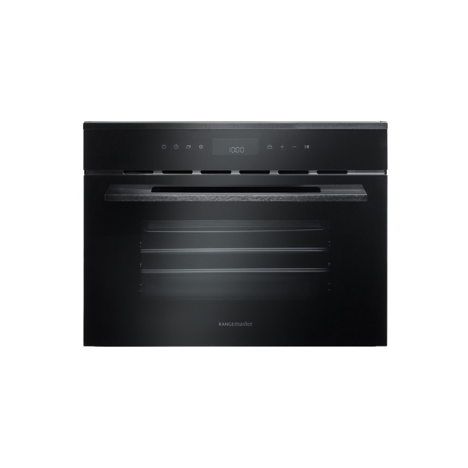 Refurbished Rangemaster ECL45SCBLBL 60cm Built-in Compact Steam Oven Black