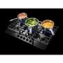 Rangemaster Eclipse 75cm 5 Burner Gas Hob with Wok Burner - Black
