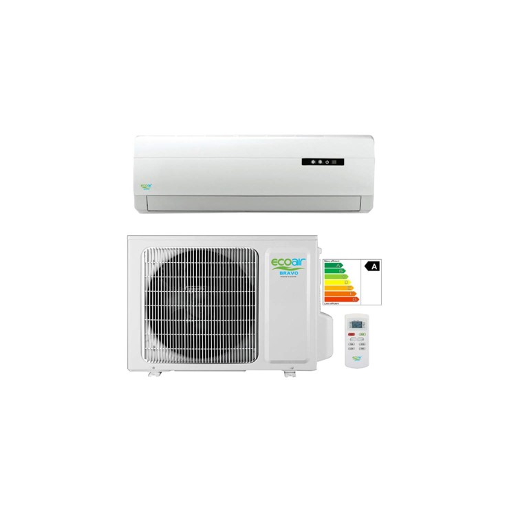 ECOAIR ECO916SD 9000 BTU High Wall Mounted Inverter Air Conditioner