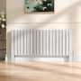 Eco Eleganza White Designer Radiator Feet -Suitable for Double Panel Aluminium Radiator