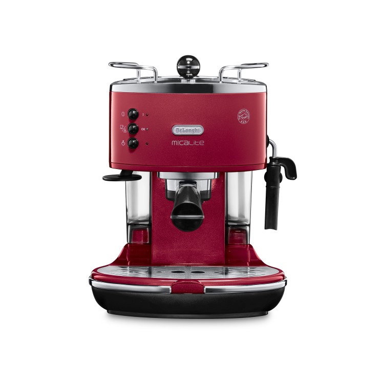 De Longhi Delonghi ECOM310.R Icona Micalite Espresso Coffee Machine - Red