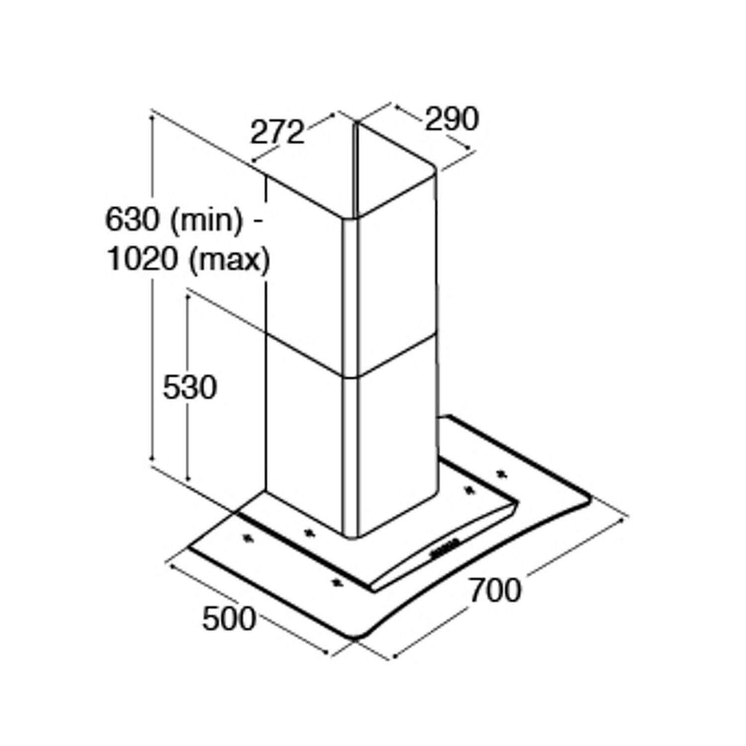 700 extractor hood
