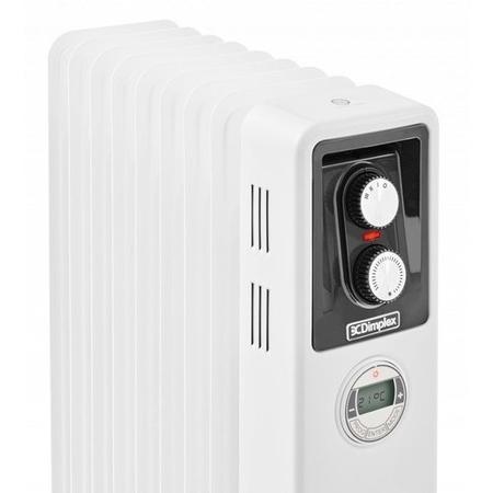 Dimplex ECR20TIE 2kW Portable Oil Free Column Radiator with 3 Heat Settings and Timer