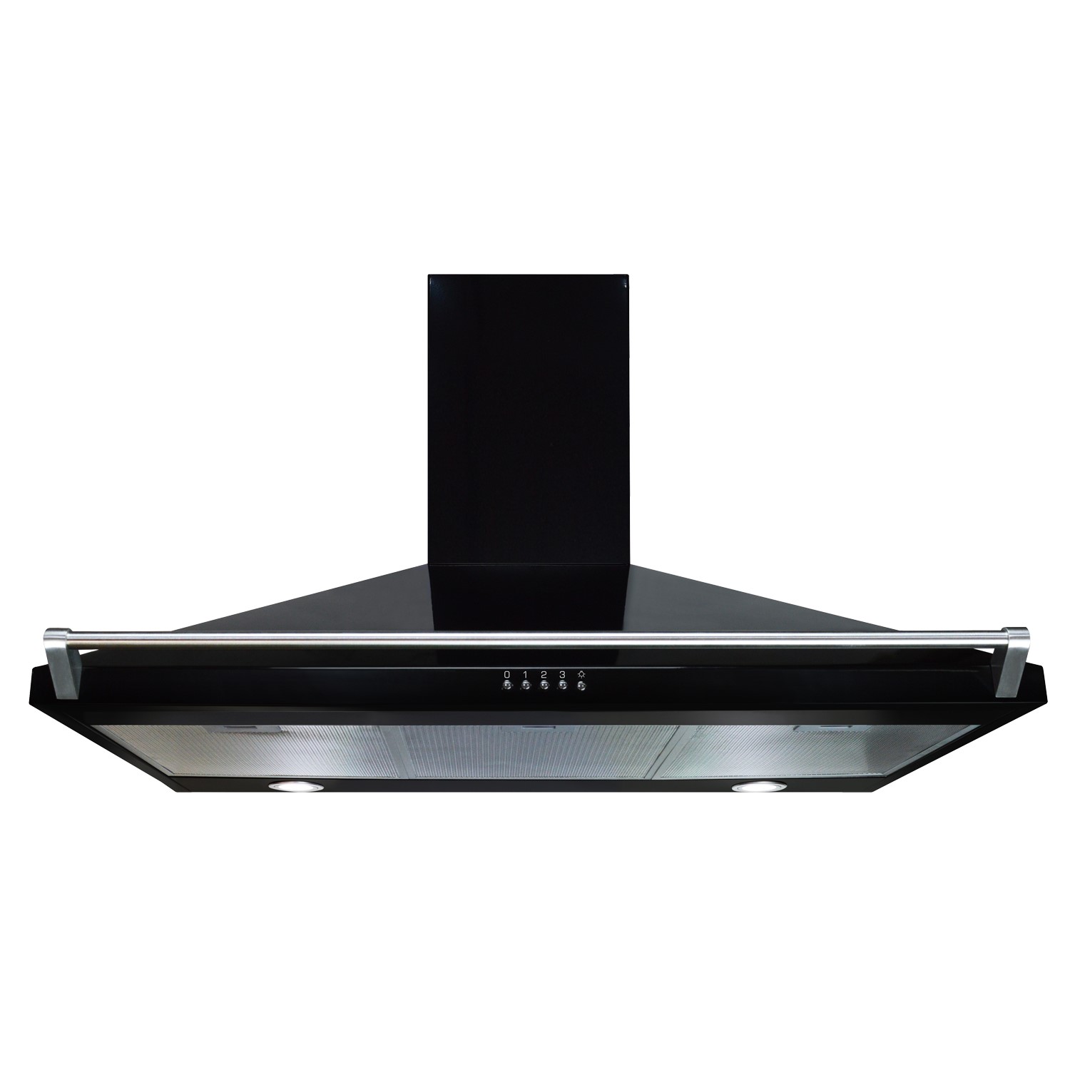 CDA ECR90BL 90cm Traditional Chimney Cooker Hood Black Appliances