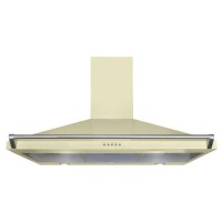 CDA ECR90CM 90cm Traditional Chimney Cooker Hood - Cream