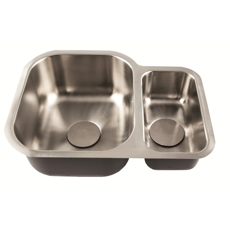 1810 Sink Company 1.5 Bowl Stainless Steel Chrome Undermount Kitchen Sink
