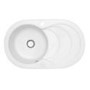 Astracast CC10GWHOMESK Cascade Single Bowl Ceramic Sink - White