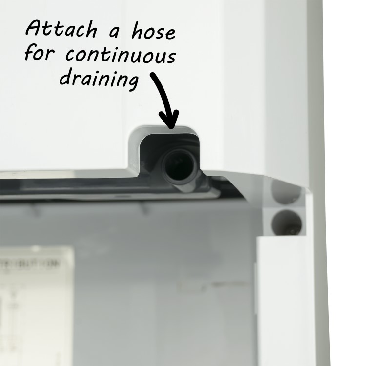 electriQ 8 litre Fast-Dry Desiccant  Dehumidifier with Air Purifier for 2-5 bed House