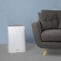 GRADE A1 - electriQ 8 litre Fast-Dry Desiccant  Dehumidifier with Air Purifier for 2-5 bed House