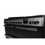 Rangemaster Edge Deluxe 110cm Induction Range Cooker - Black Glass