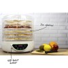 electriQ BPA Free Digital Food Dehydrator &amp; Dryer with 6 Collapsible Shelves and 48 Hour Timer