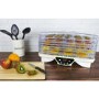GRADE A2 - electriQ Maxi Digital Food Dehydrator with 6 Collapsible Shelves and 48 Hour Timer