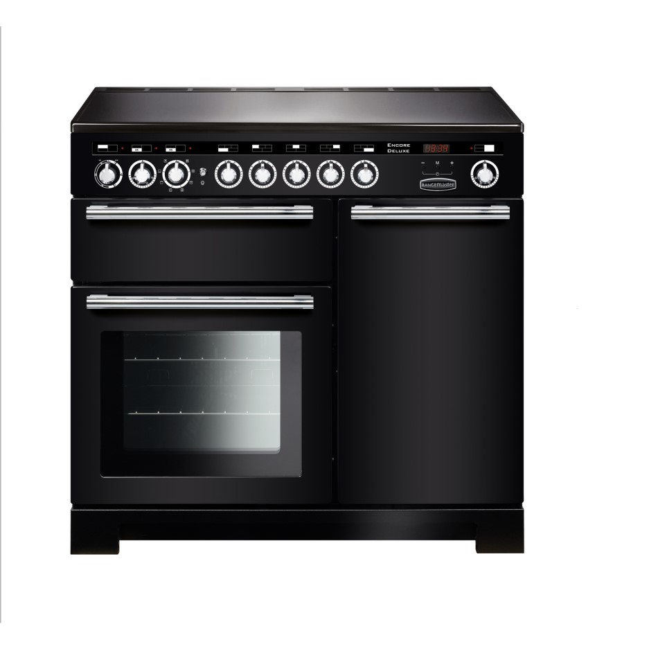 Rangemaster EDL100EIBLC Encore Delxue 100cm Electric Range Cooker With