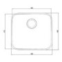 Astracast EDS2XXHOMESK Edge S2' Undermount Single Bowl Polished Stainless Steel Sink