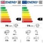 Electrolux 300 AirDry Integrated Dishwasher - F Rated Black control panel