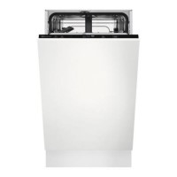 Electrolux 300 AirDry Integrated Dishwasher - F Rated Black control panel