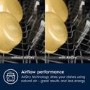 Electrolux 300 AirDry Integrated Dishwasher - F Rated Black control panel
