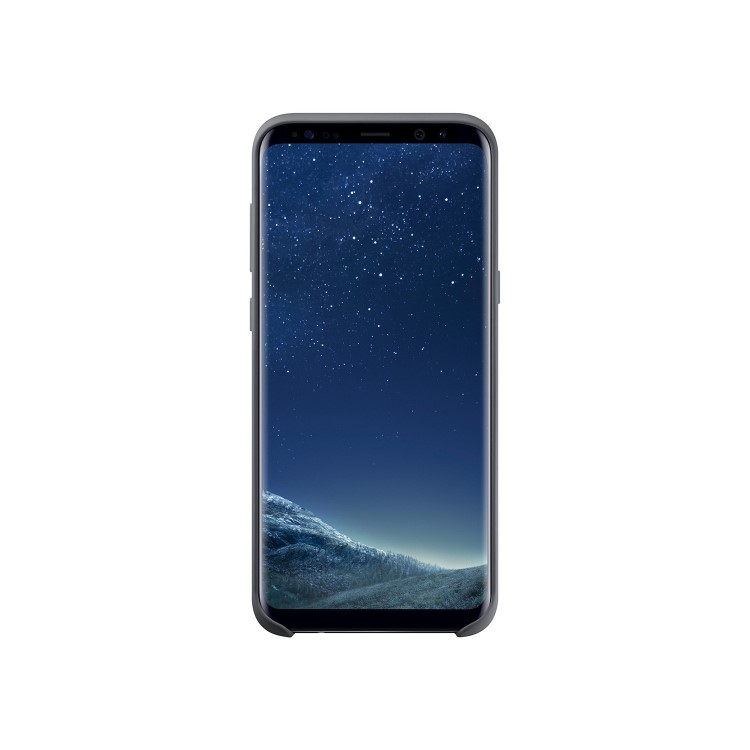 Samsung Silicone Cover for Galaxy S8 Plus Silver/Gray