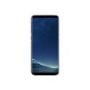 QG955CBE Clear Cover for Galaxy S8 Plus Black