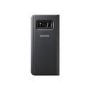 Samsung Clear View Standing Cover for Galaxy S8 - Black 