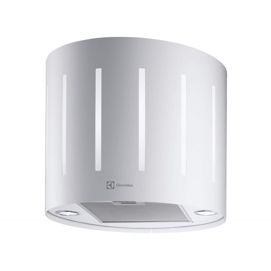Electrolux EFA50700W Stylish Suspended 50cm Island Cooker Hood White