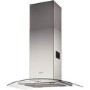 Electrolux EFA90245X Curved Glass 90cm Island Cooker Hood Stainless Steel