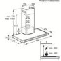 Electrolux EFB70566BX Box Design 70cm Chimney Cooker Hood Stainless Steel