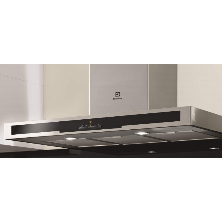Electrolux EFB90550DX Low Profile 90cm Chimney Cooker Hood Stainless Steel