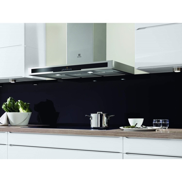 Electrolux EFB90566DX Box Design 90cm Chimney Cooker Hood Stainless Steel