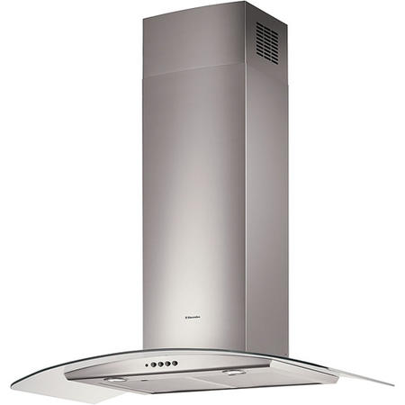 Electrolux EFC90245X Curved Glass Canopy 90cm Chimney Hood in Stainless steel