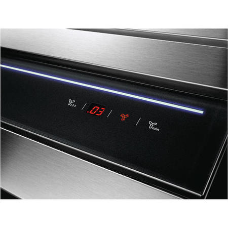 GRADE A3 - Moderate Cosmetic Damage - Electrolux EFC90680X Insight 90cm Horizontal Chimney Hood in Stainless steel