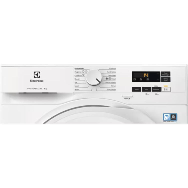 Electrolux 8kg 1400rpm Washing Machine - White