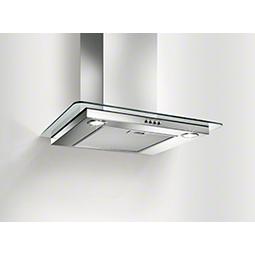 Electrolux EFV60440EX 60cm Wide Chimney Hood With Flat Glass Canopy - Stainless Steel