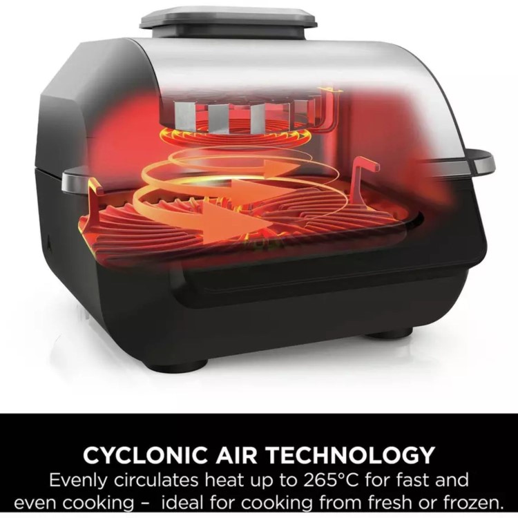 Ninja 5-in-1 5.7L Grill & Air Fryer - Black