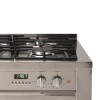 GRADE A1 - Hotpoint EG900XS Single Oven 90cm Wide Dual Fuel Range Cooker Stainless Steel