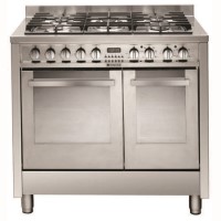 Hotpoint EG902GXS 90cm Dual Fuel Range Cooker - Stainless Steel