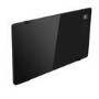 Refurbished electriQ 2000W Black Designer Glass Heater Wall Mountable Low Energy with Smart WiFi Alexa Ultra Slim only 8cm Bathroom Safe IP24